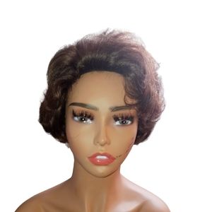 Mahogany 🤎 | Brown Half Wig Synthetic Hair | via Instant Detailz